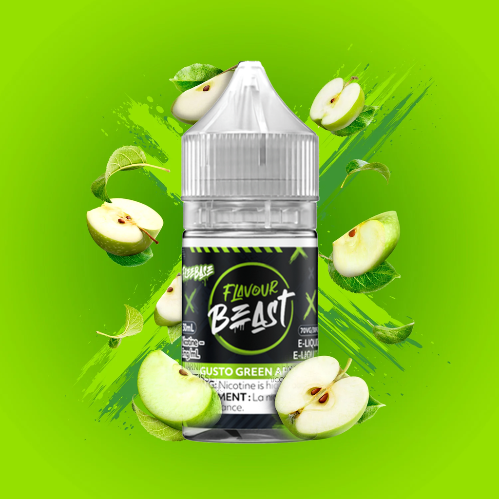 Flavourbeast Gusto Green Apple | Freebase