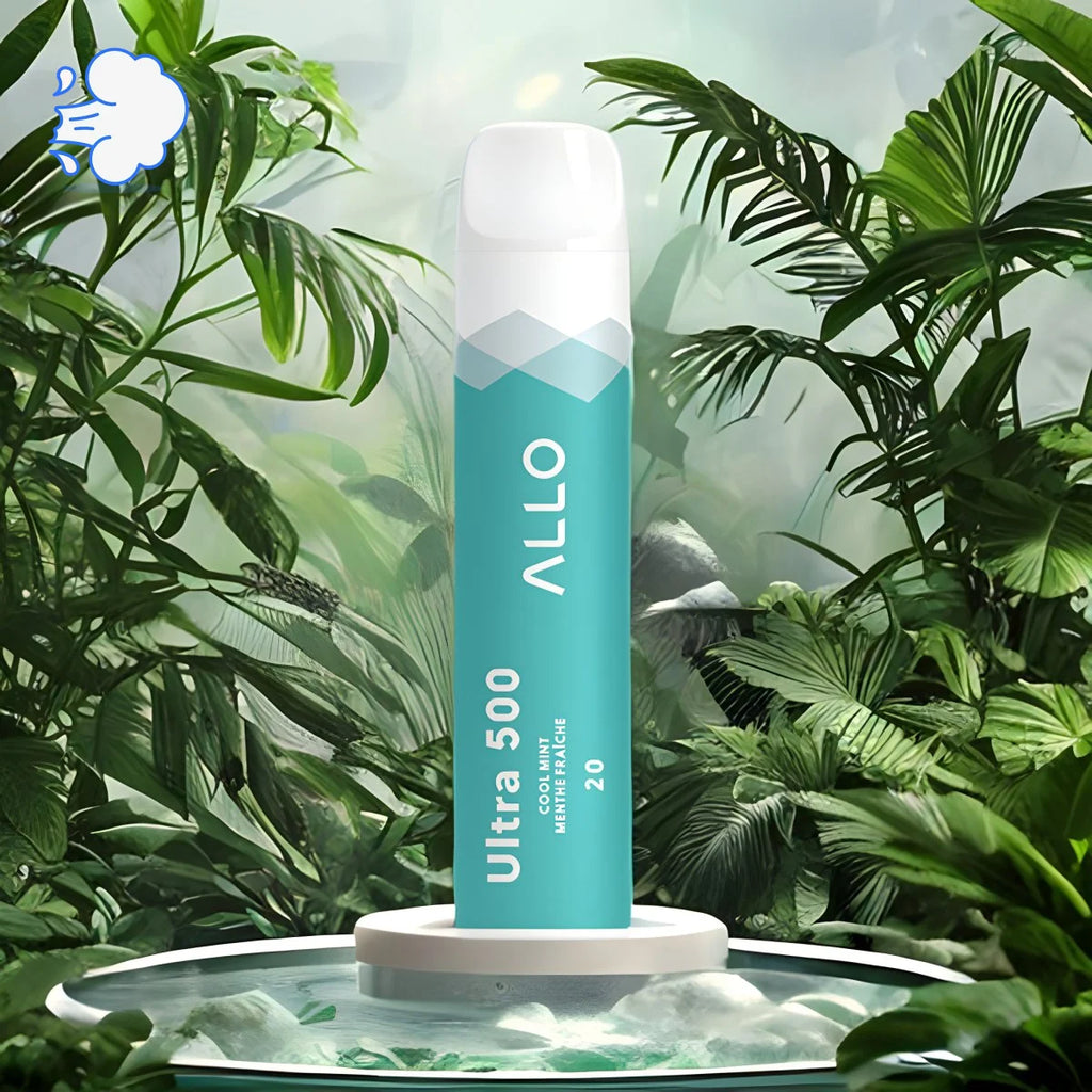 Allo Ultra 500 Cool Mint | Disposable - SkipTheVapes