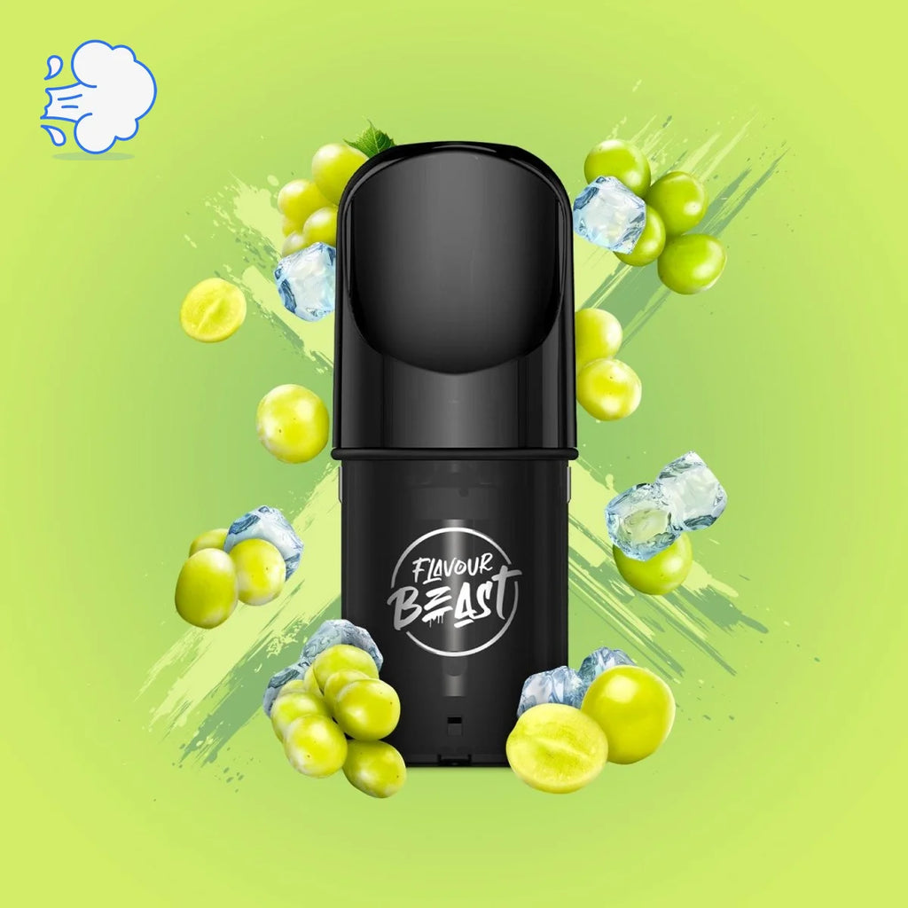 Flavourbeast Wild White Grape | Pods Pack - SkipTheVapes