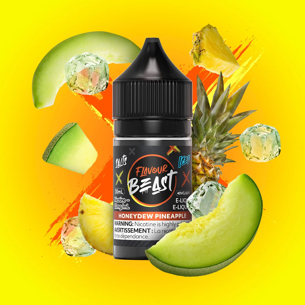 FlavourBeast Honeydew Pineapple Iced | Salt