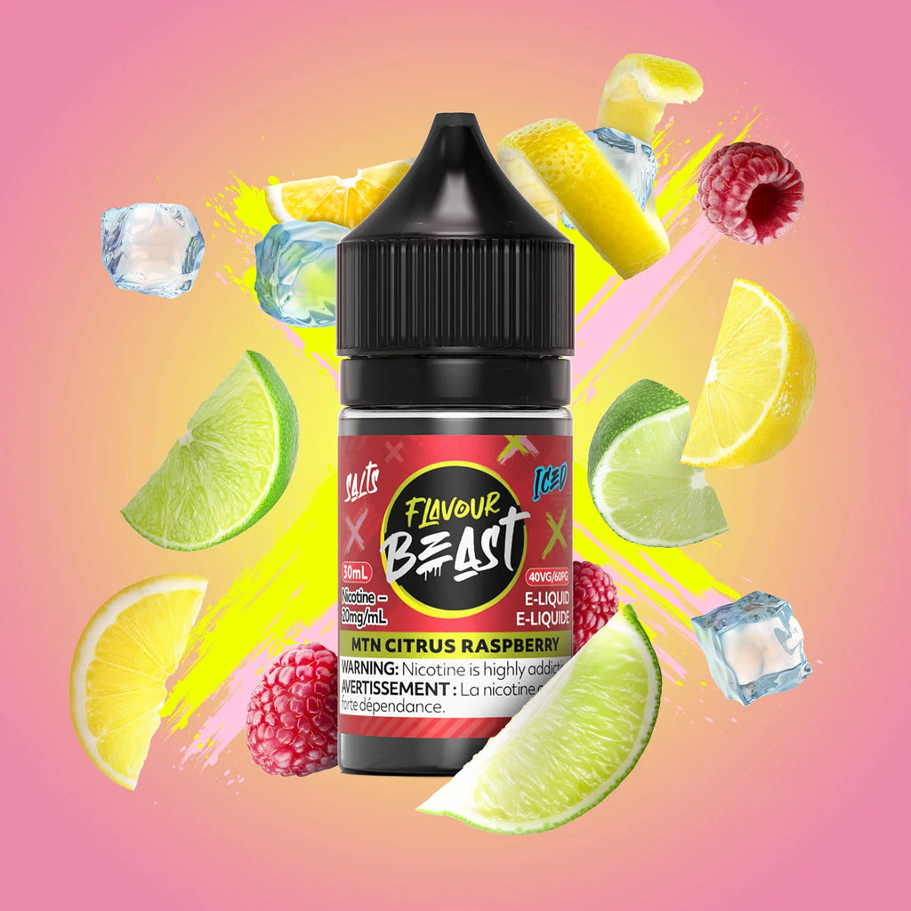 Flavourbeast MTN Citrus Raspberry Iced | Salt