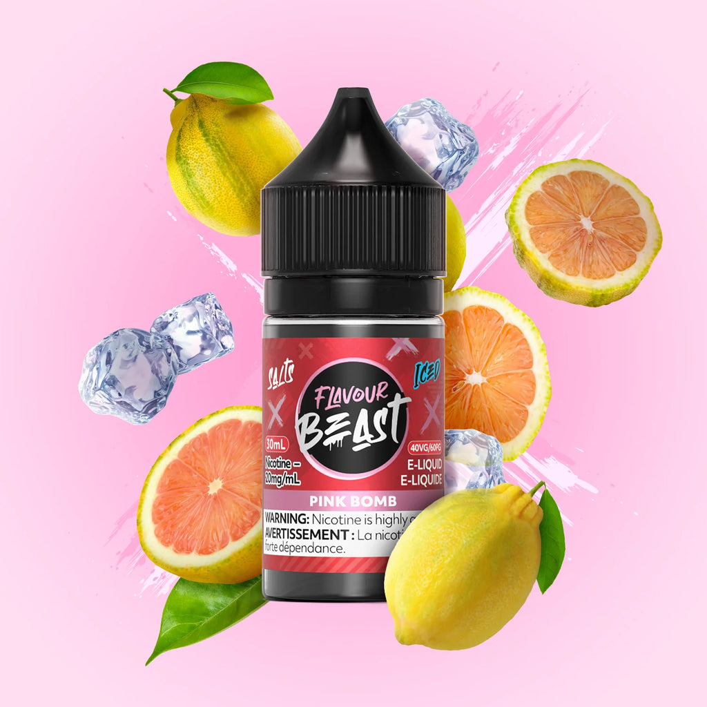Flavourbeast Pink Bomb Iced | Salt