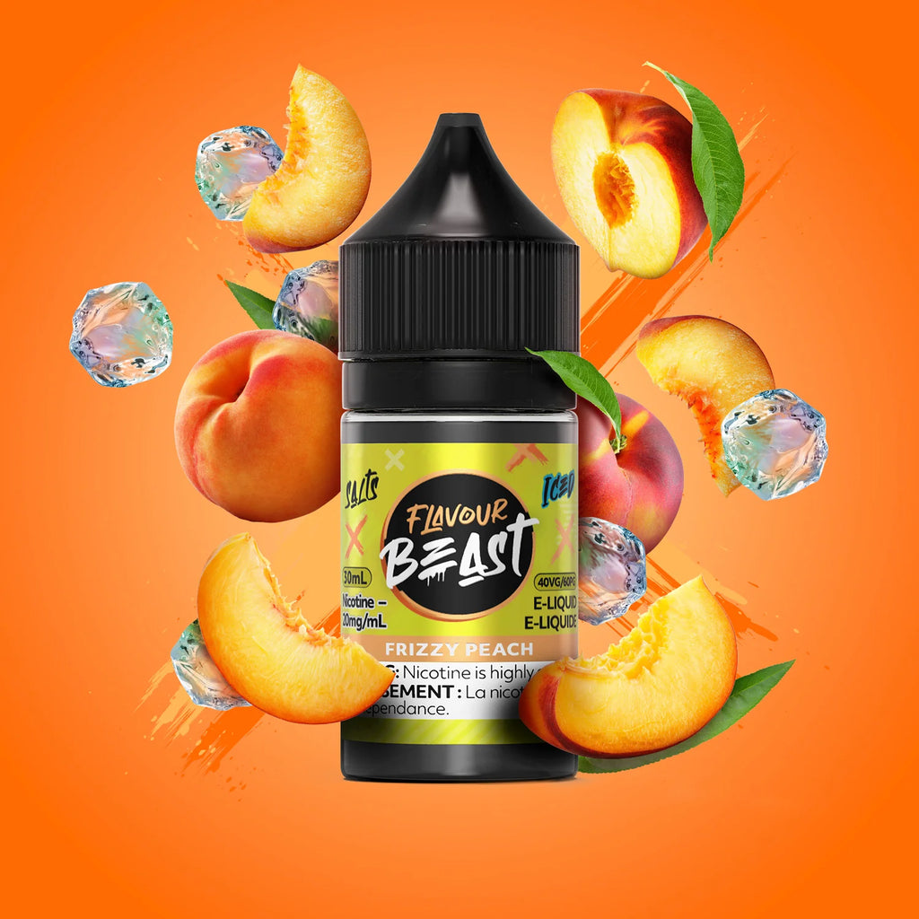 Flavourbeast Frizzy Peach Iced | Salt
