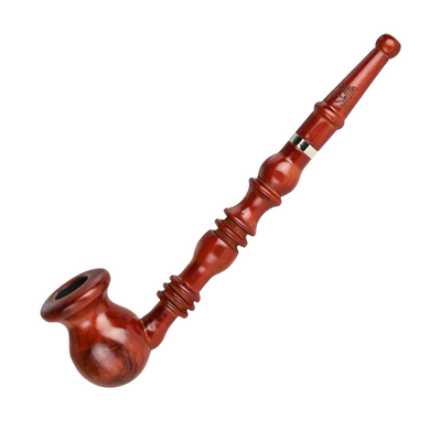9" Pulsar Vase Bowl Churchwarden Wood Smoking Shire Pipe