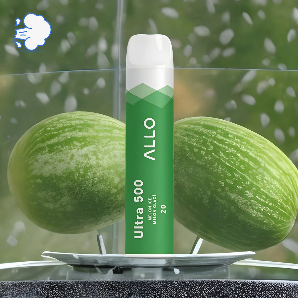 Allo Ultra 500 Melon Ice | Disposable - SkipTheVapes