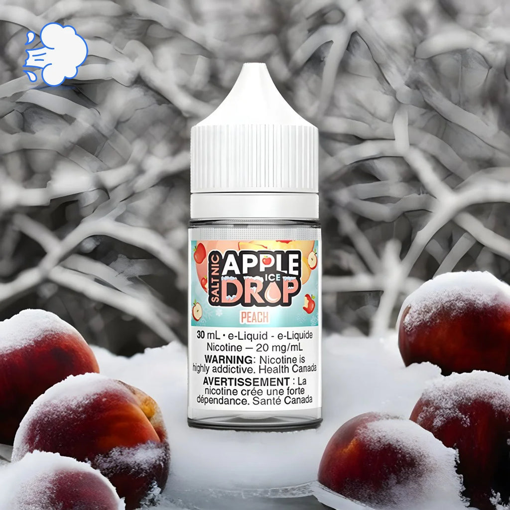 Apple Drop Ice Peach | Salt - SkipTheVapes