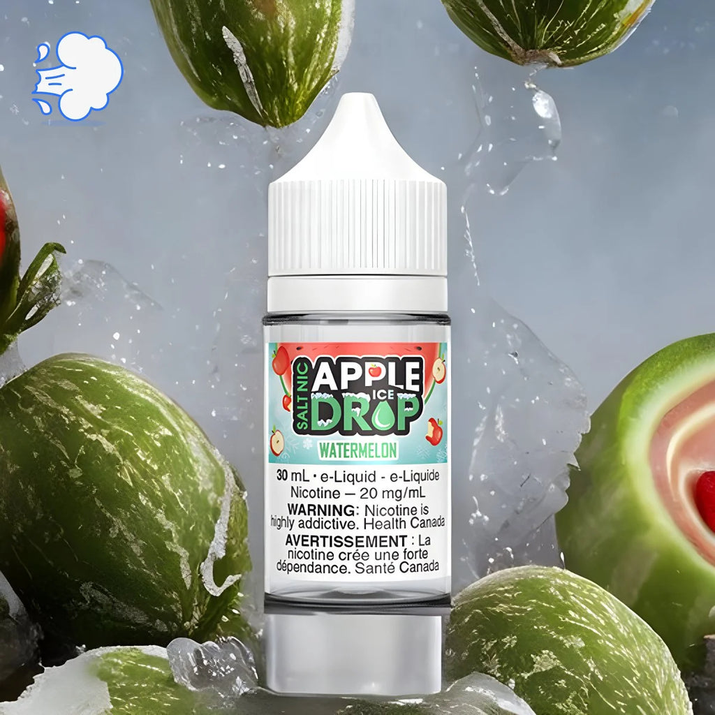 Apple Drop Ice Watermelon | Salt - SkipTheVapes