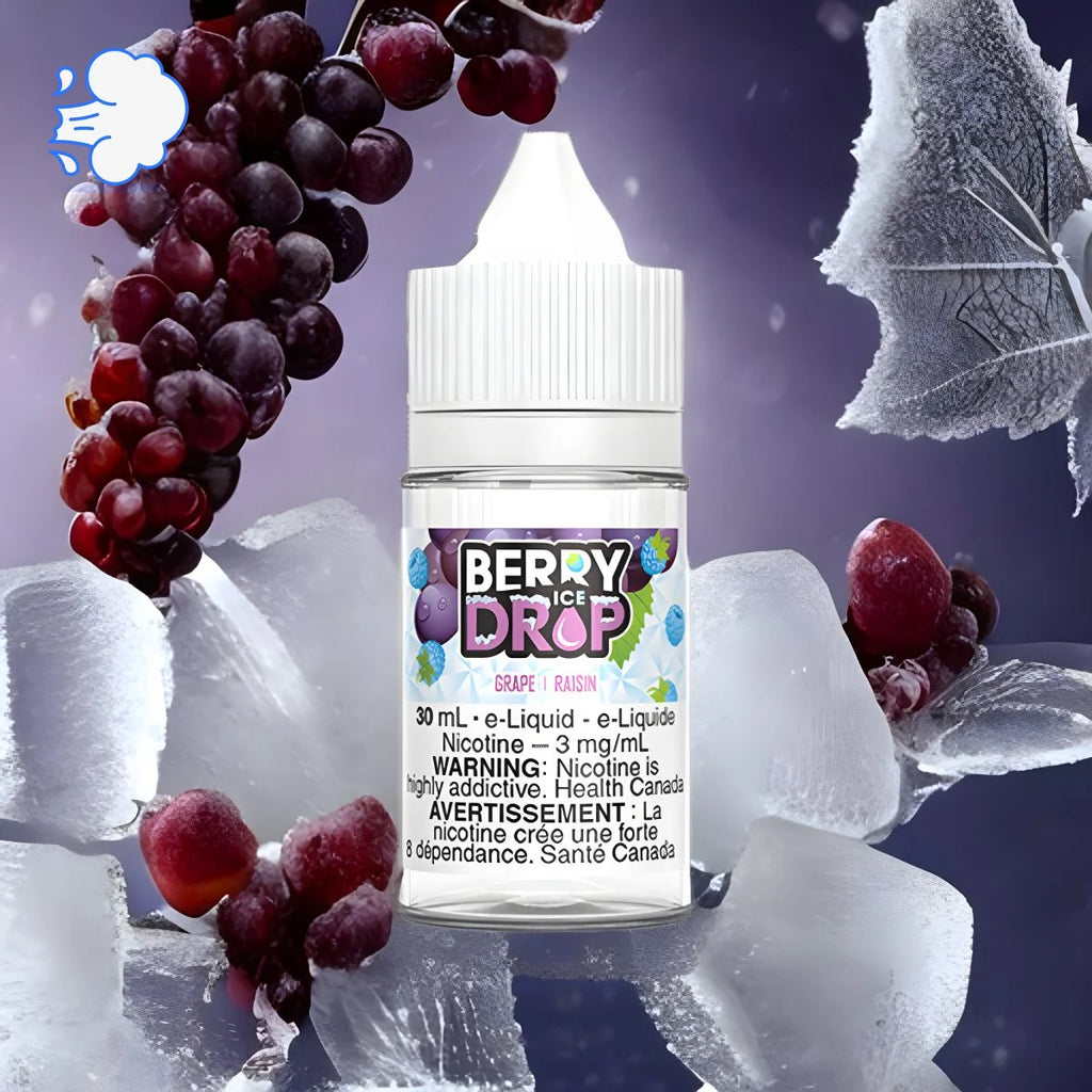 Berry Drop Ice Grape | Freebase - SkipTheVapes