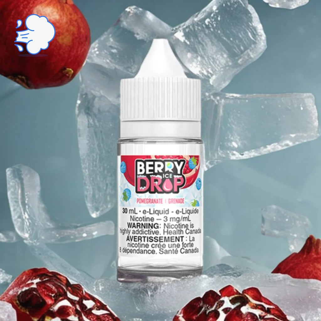 Berry Drop Ice Pomegranate | Freebase - SkipTheVapes