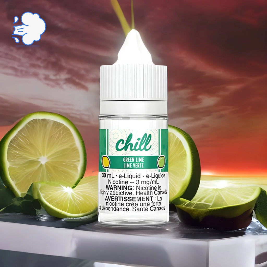 Chill Green Lime | Freebase - SkipTheVapes