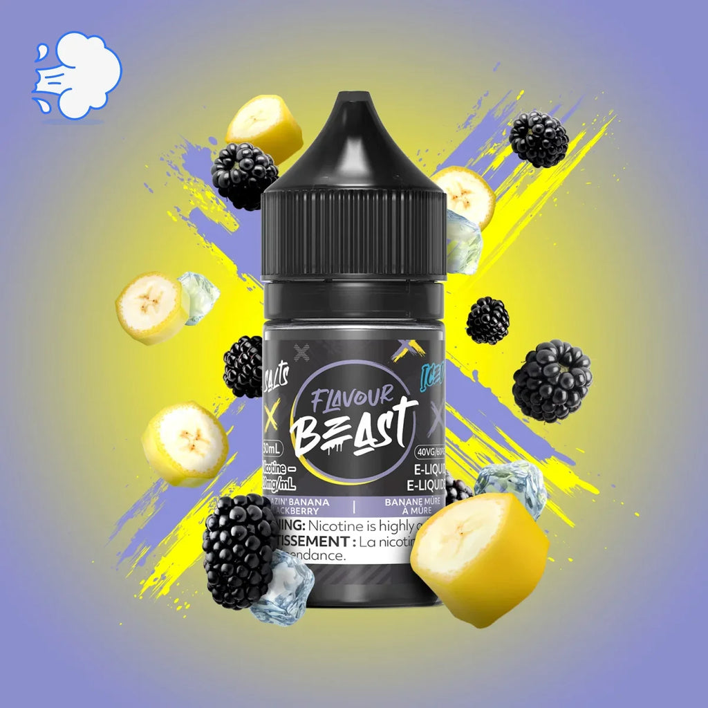 Flavourbeast Blazin Banana Blackberry | Salt