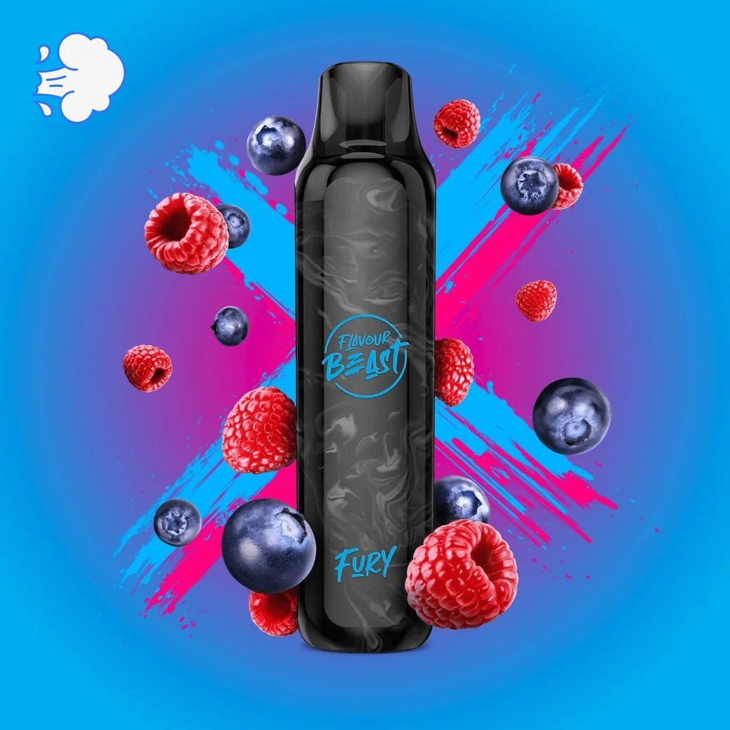 Flavourbeast Bomb Blue Razz Fury | Disposable