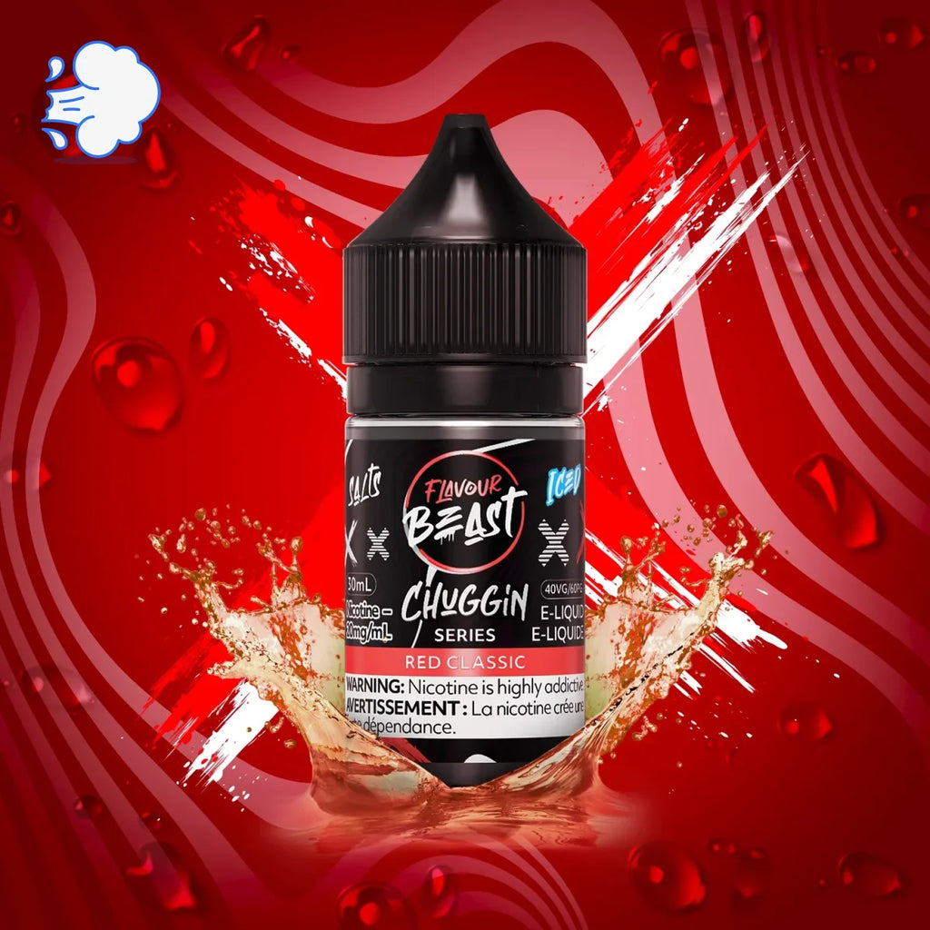 Flavourbeast Chuggin Red Classic Iced | Salt