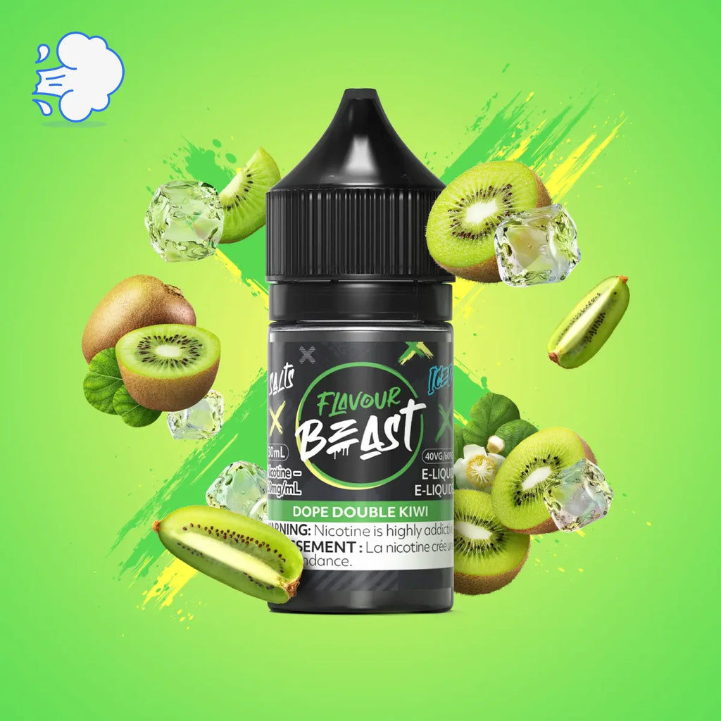 Flavourbeast Dope Double Kiwi | Salt