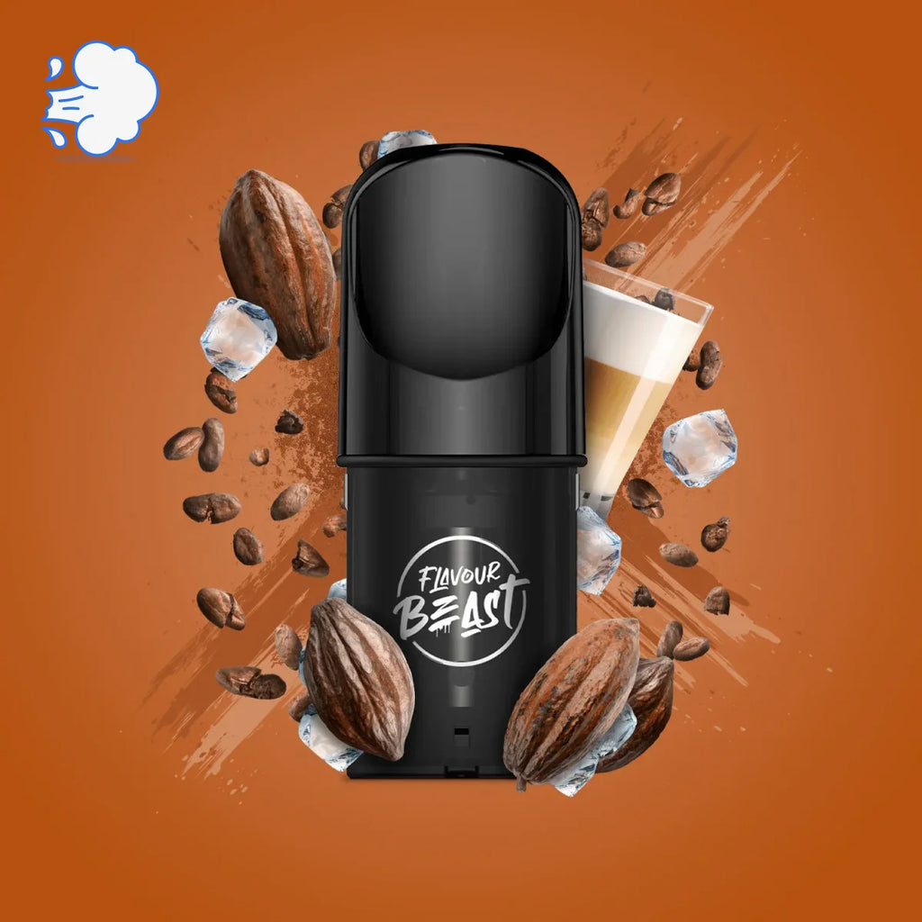 Flavourbeast Loco Cocoa Latte Iced | Pods Pack