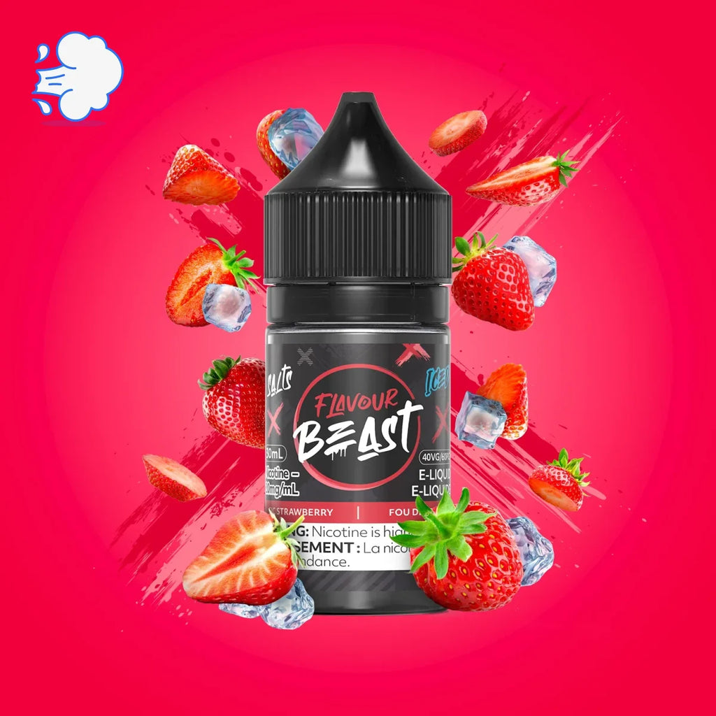 Flavourbeast Sic Strawberry Iced | Salt