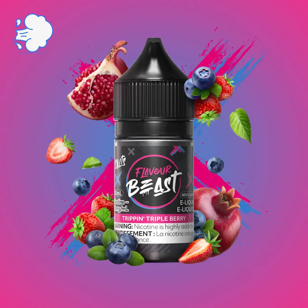 Flavourbeast Trippin Triple Berry | Salt