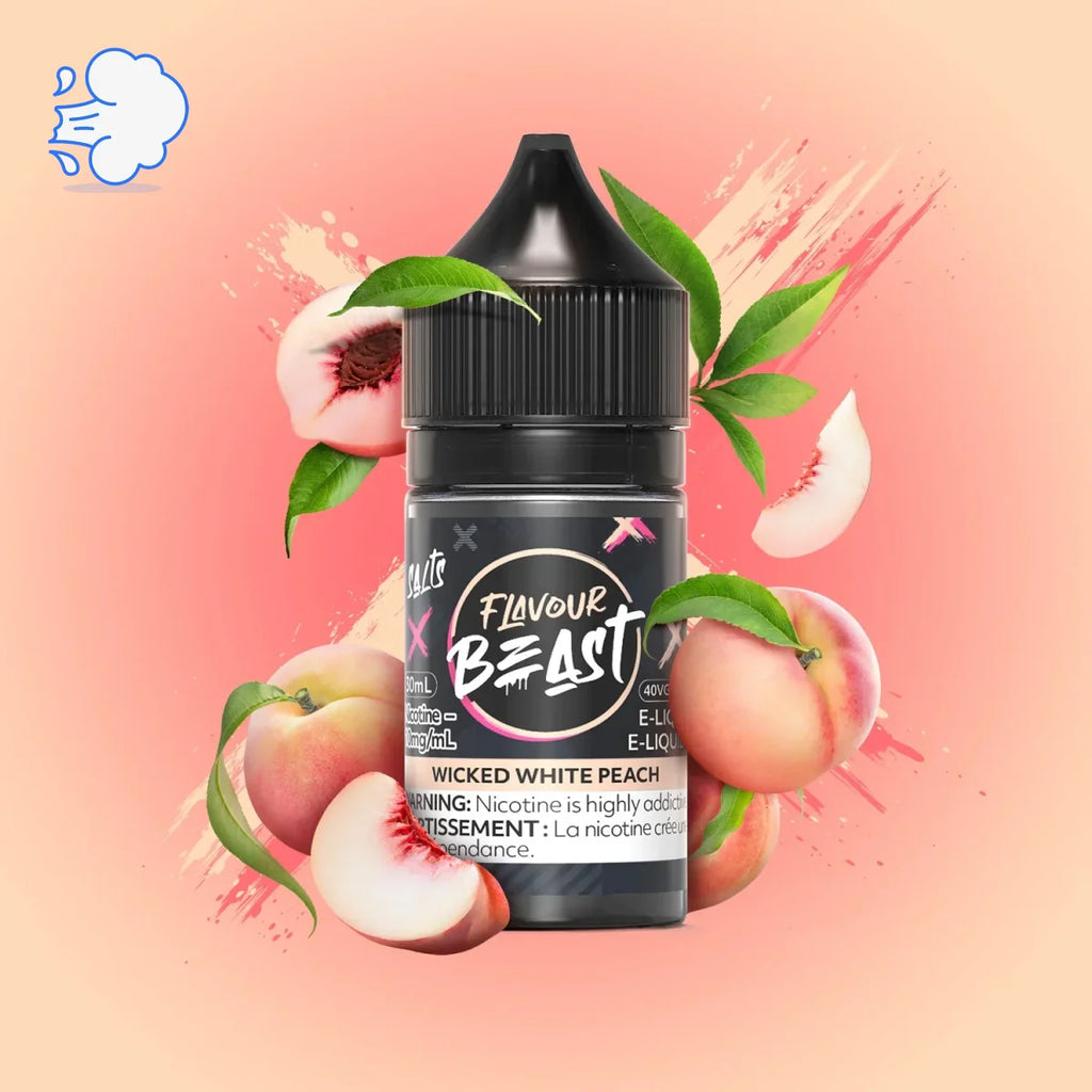 Flavourbeast Wicked White Peach | Salt