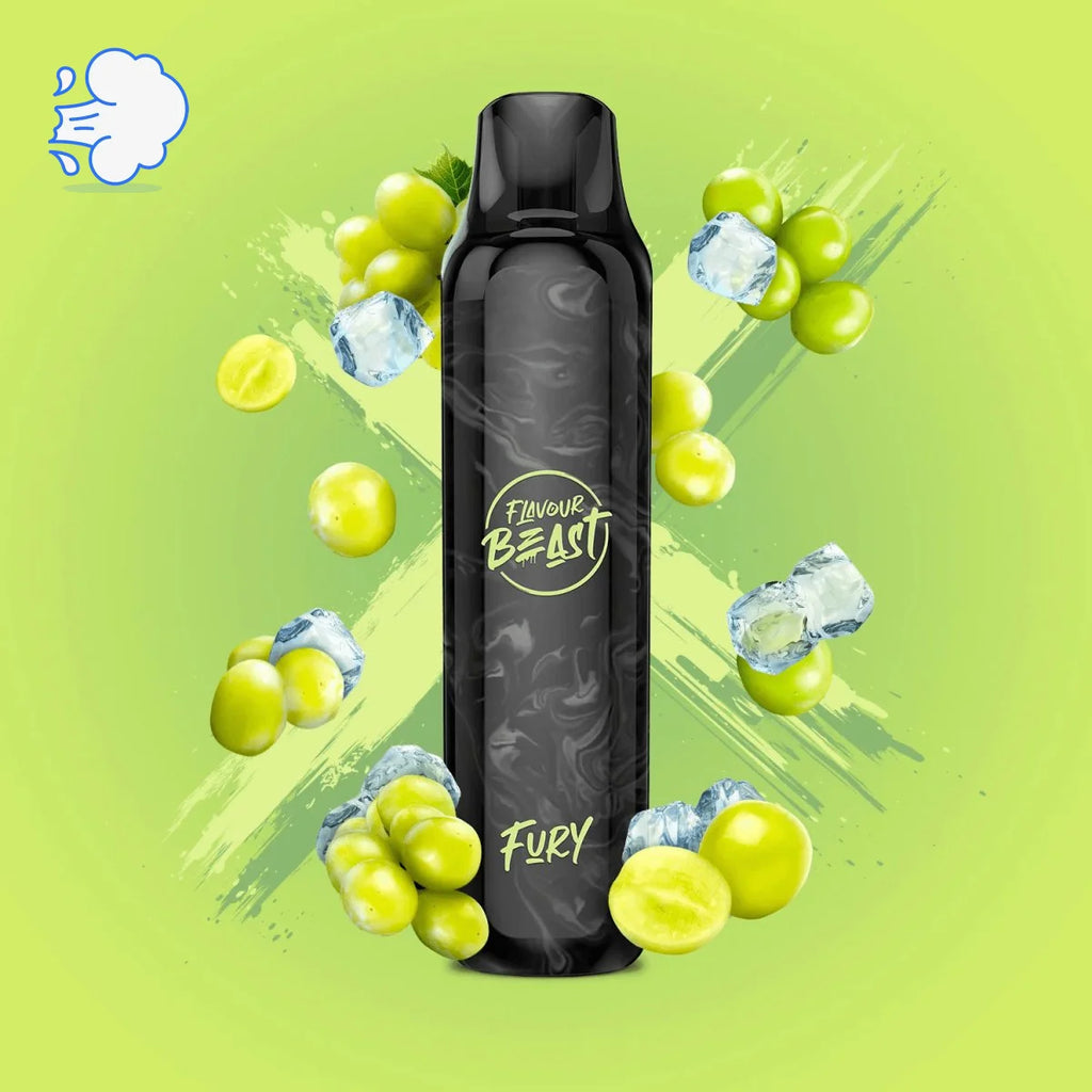 Flavourbeast Wild White Grape Ice Fury | Disposable