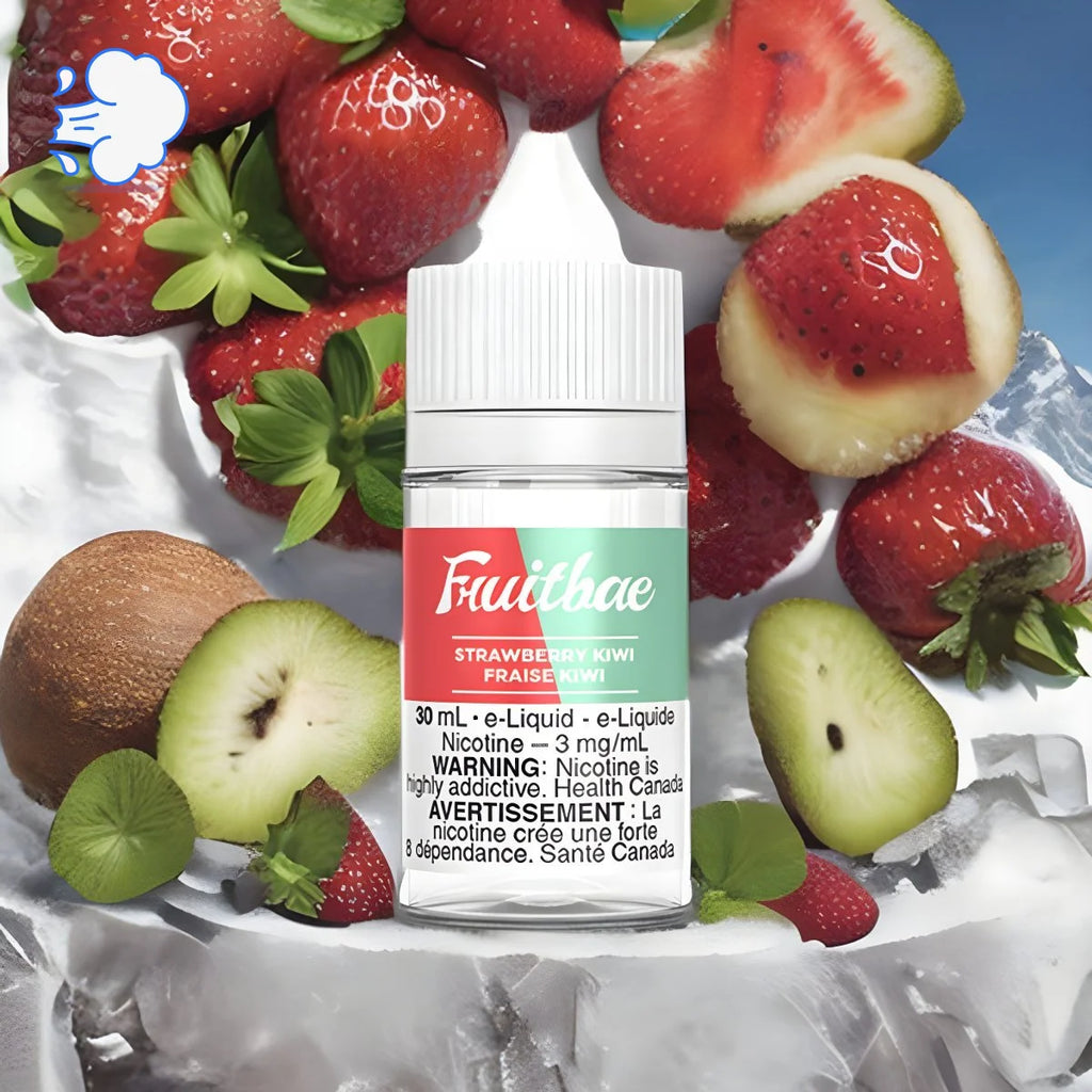 Fruitbae Strawberry Kiwi | Freebase - SkipTheVapes