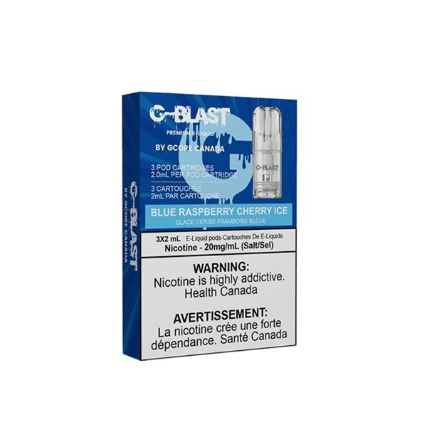G-BLAST Blue Raspberry Cherry Ice GCORE | Pods Pack - SkipTheVapes