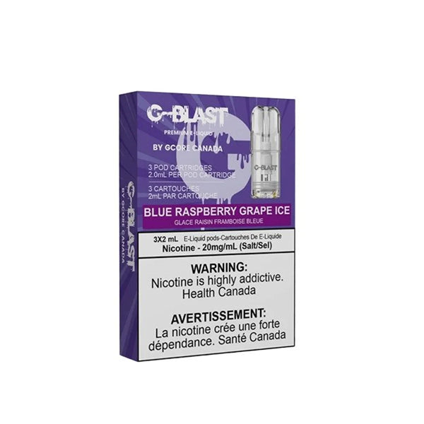 G-BLAST Blue Raspberry Grape Ice GCORE | Pods Pack - SkipTheVapes