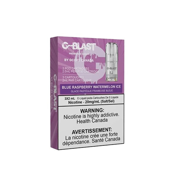 G-BLAST Blue Raspberry Watermelon Ice GCORE | Pods Pack - SkipTheVapes