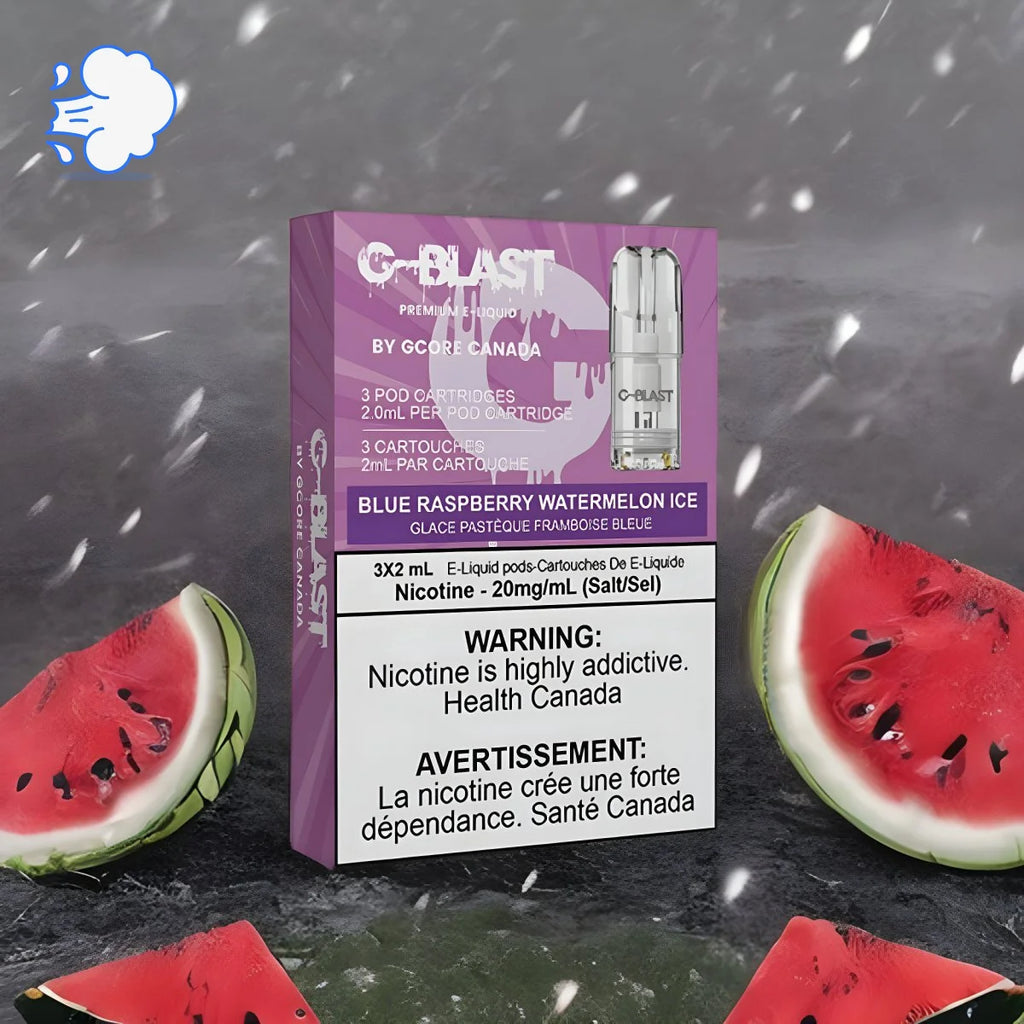 G-BLAST Blue Raspberry Watermelon Ice GCORE | Pods Pack - SkipTheVapes