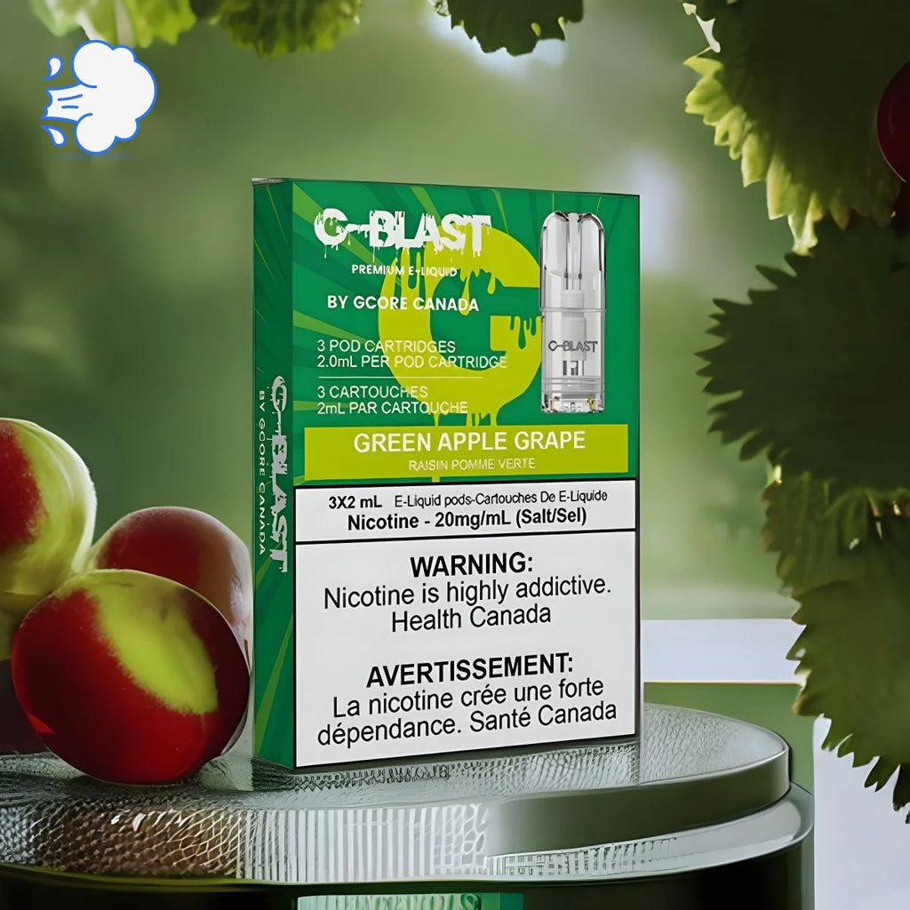 G-BLAST Green Apple Grape GCORE | Pods Pack - SkipTheVapes