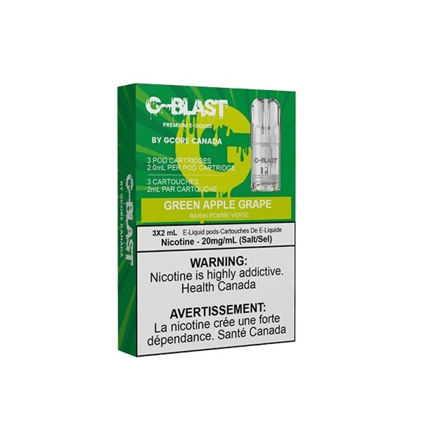 G-BLAST Green Apple Grape GCORE | Pods Pack - SkipTheVapes