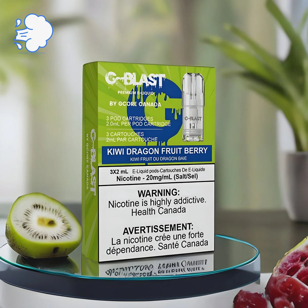 G-BLAST Kiwi Dragonfruit Berry GCORE | Pods Pack - SkipTheVapes