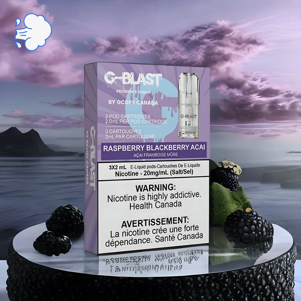 G-BLAST Raspberry Blackberry Acai GCORE | Pods Pack - SkipTheVapes