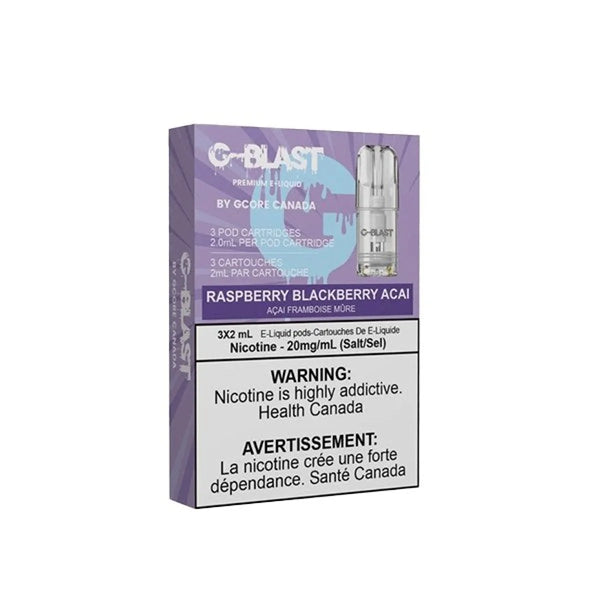 G-BLAST Raspberry Blackberry Acai GCORE | Pods Pack - SkipTheVapes