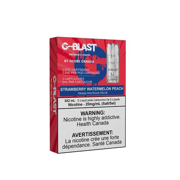 G-BLAST Strawberry Watermelon Peach GCORE | Pods Pack - SkipTheVapes