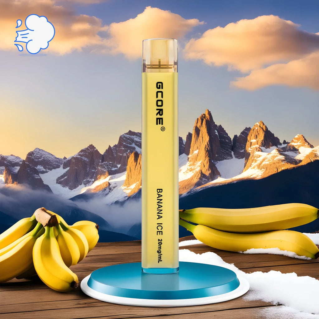 GCORE Banana Ice 1000 Model X | Disposable - SkipTheVapes