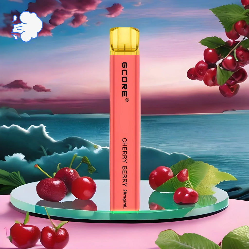 GCORE Cherry Berry 1000 Model X | Disposable - SkipTheVapes
