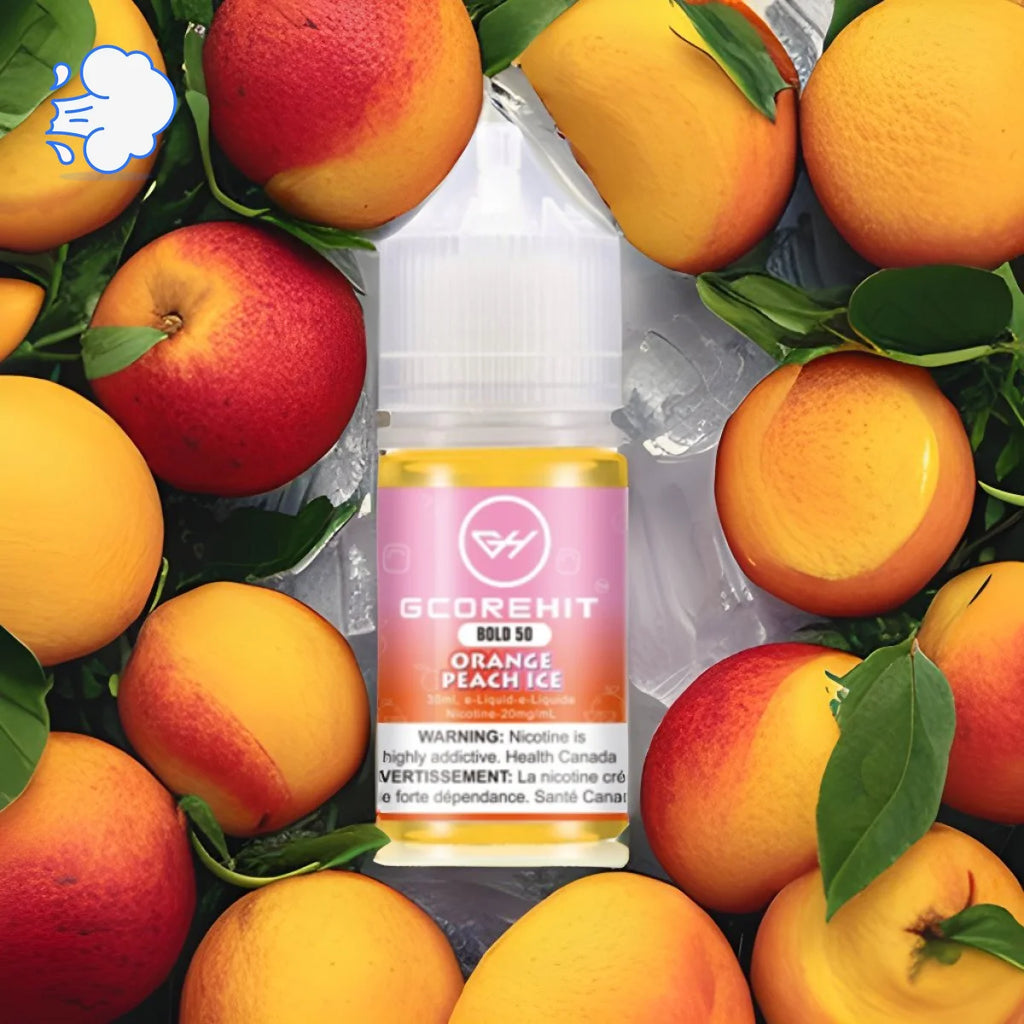 GCORE HIT Orange Peach Ice | Salt - SkipTheVapes