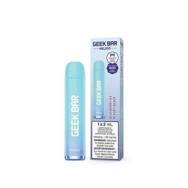 Geek Bar Blueberry Ice Meloso | Disposable - SkipTheVapes