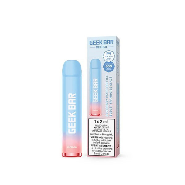 Geek Bar Blueberry Raspberry Ice Meloso | Disposable - SkipTheVapes