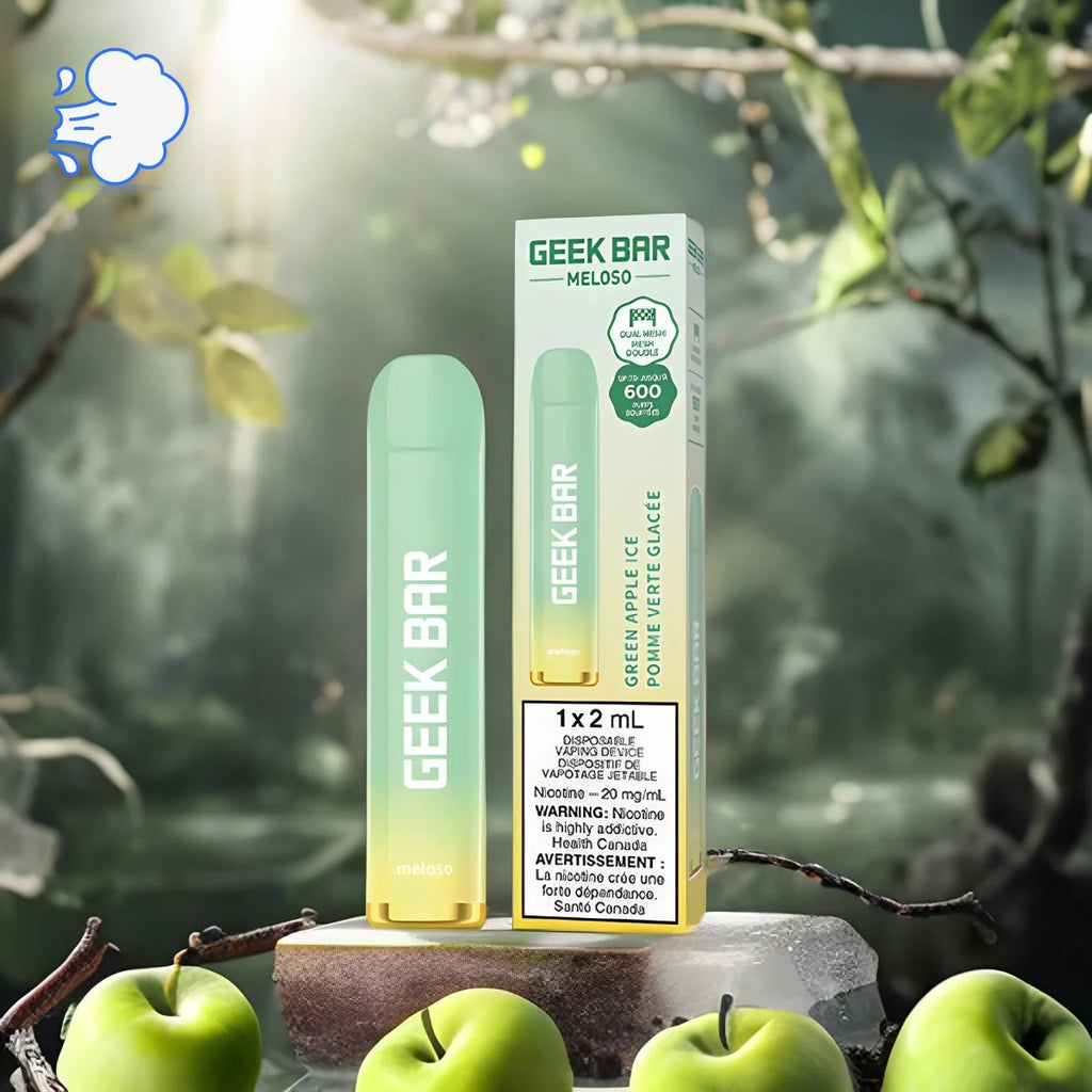 Geek Bar Green Apple Ice Meloso | Disposable - SkipTheVapes