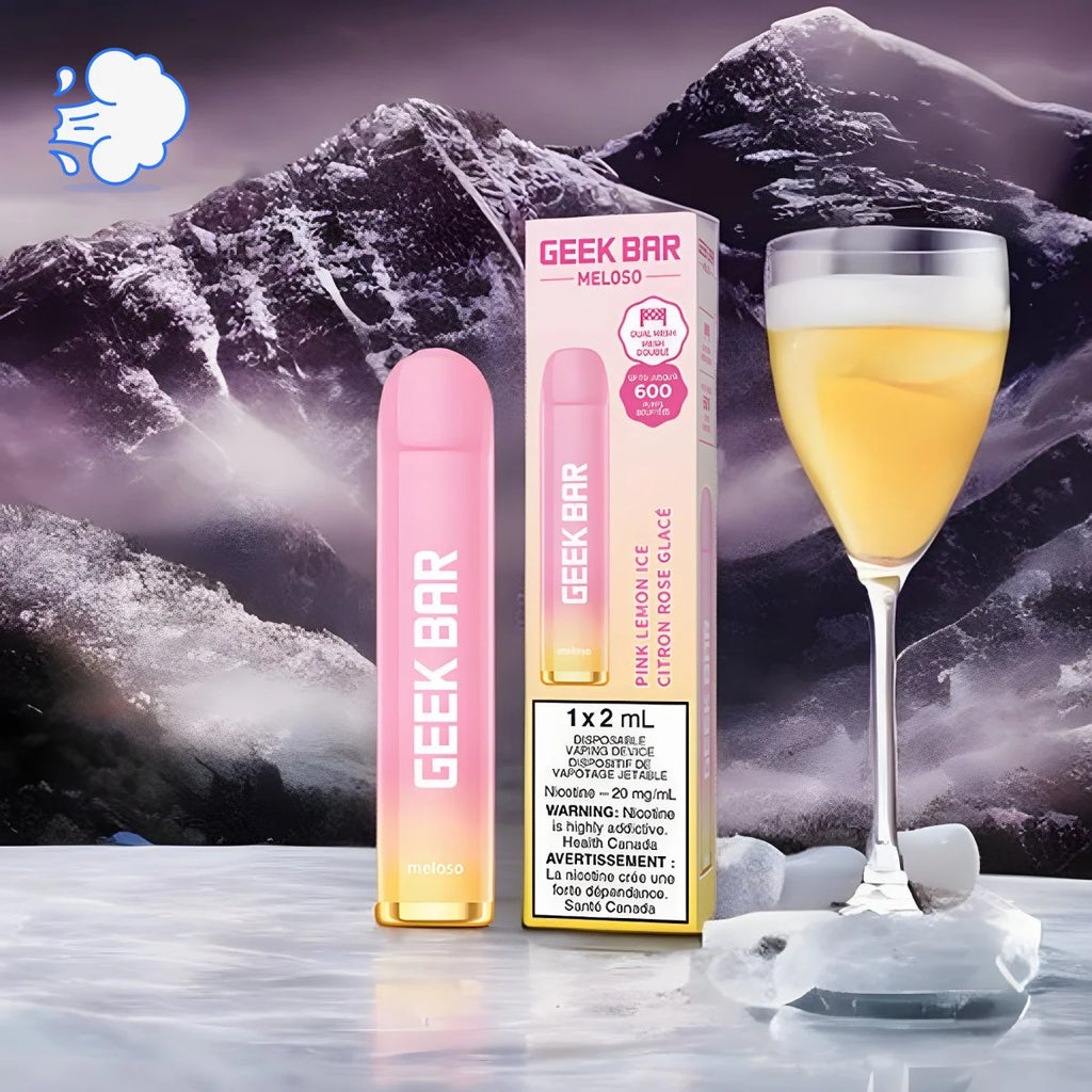 Geek Bar Pink Lemon Meloso | Disposable - SkipTheVapes