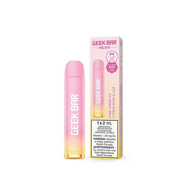 Geek Bar Pink Lemon Meloso | Disposable - SkipTheVapes