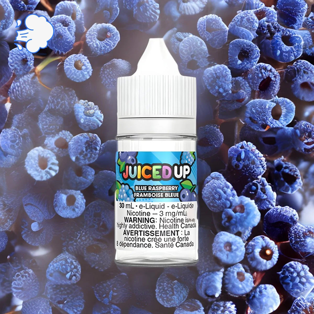 JUICED UP Blue Raspberry | Freebase - SkipTheVapes