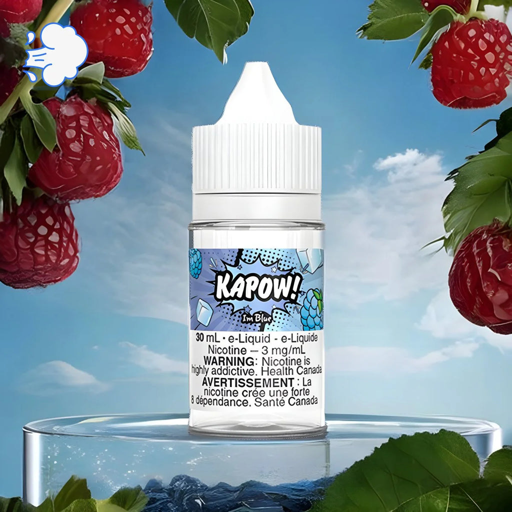 Kapow Im Blue | Freebase - SkipTheVapes