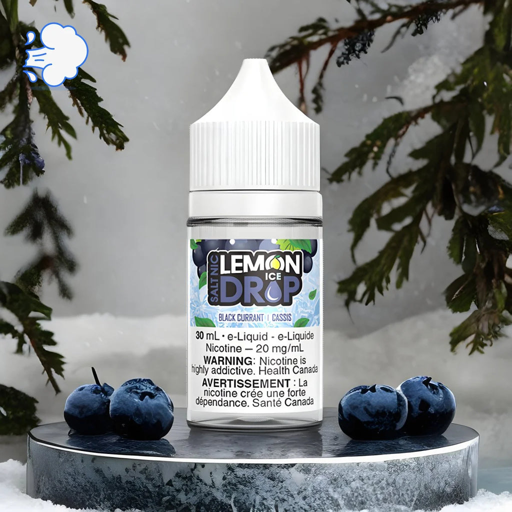 Lemon Drop Ice Black Currant | Salt - SkipTheVapes