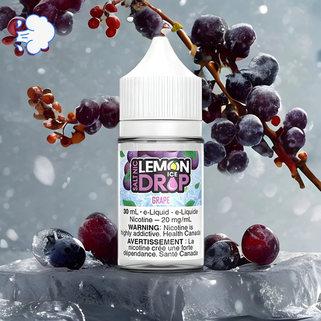 Lemon Drop Ice Grape | Salt - SkipTheVapes