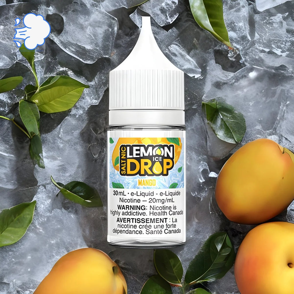 Lemon Drop Ice Mango | Salt - SkipTheVapes
