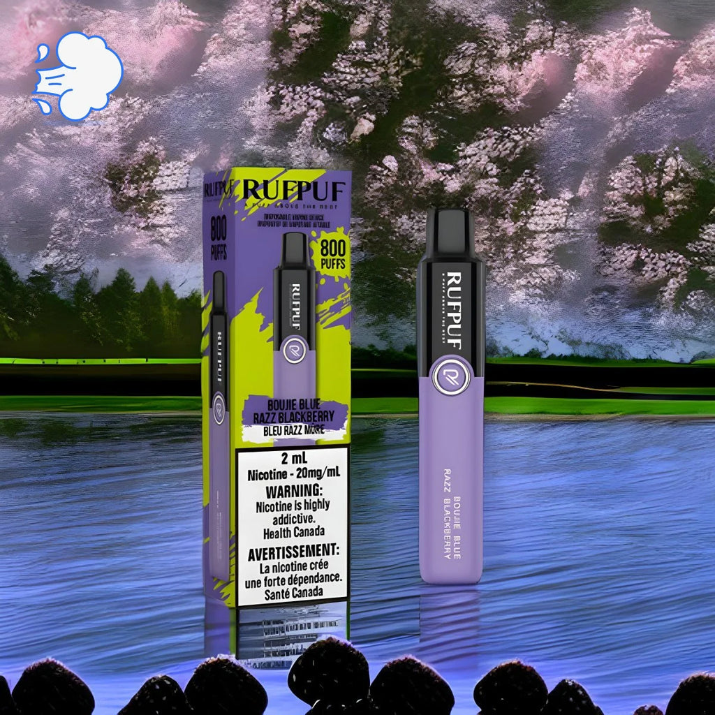 RUFPUF Boujie Blue Razz Blackberry | Disposable - SkipTheVapes