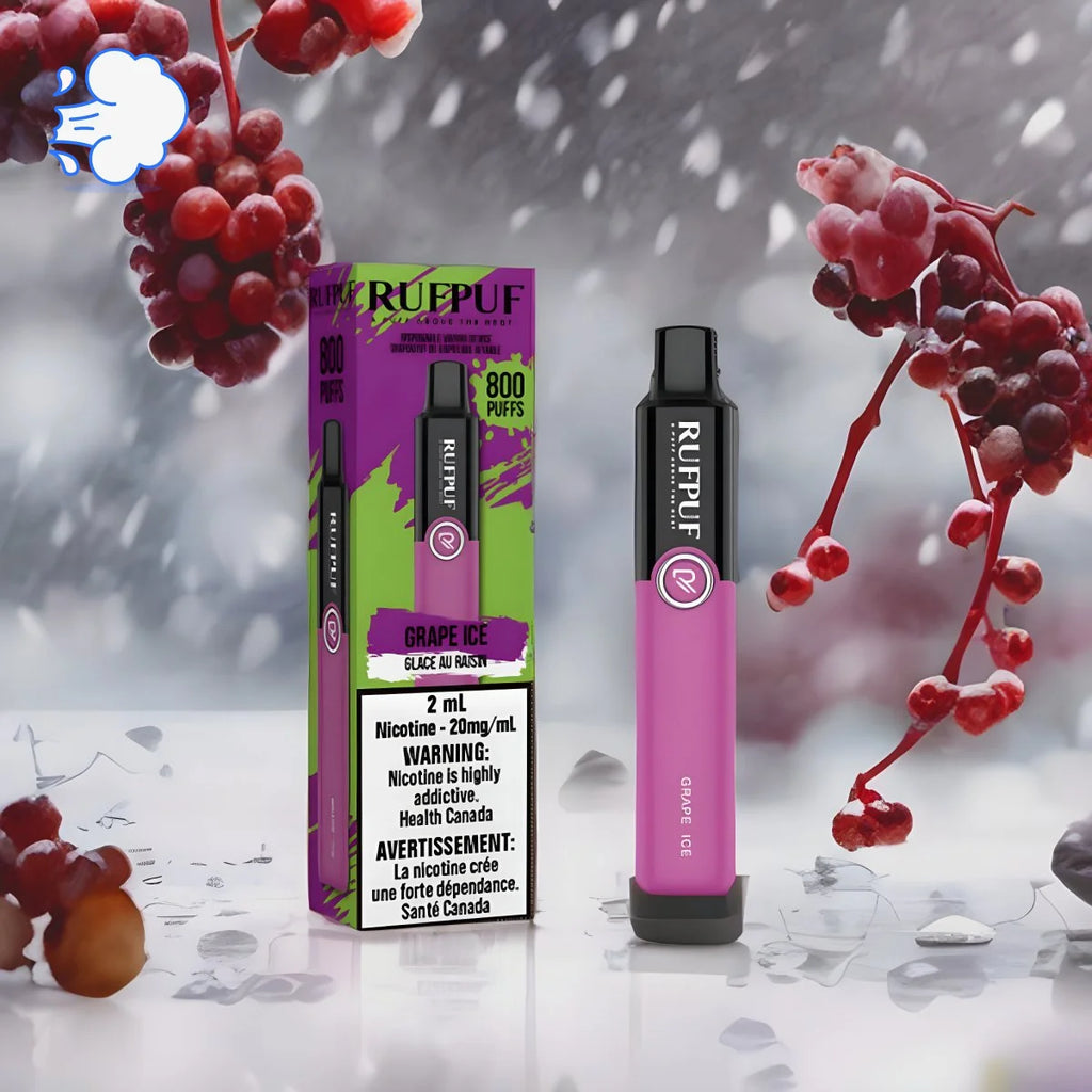 RUFPUF Grape Ice | Disposable - SkipTheVapes