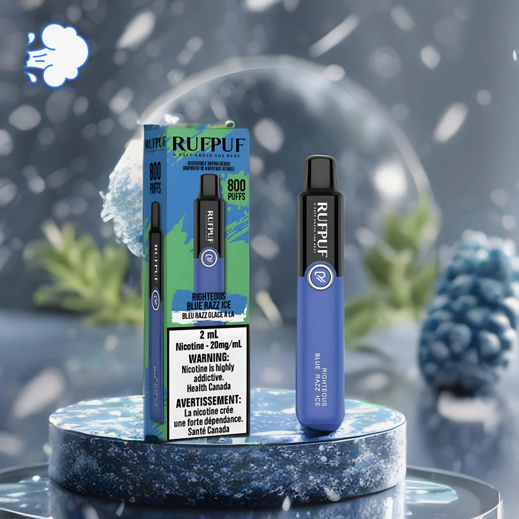 RUFPUF Righteous Blue Razz Ice | Disposable - SkipTheVapes